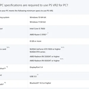 Oyunun aksesuarları için ps vr2 adaptörü bilgisayara, konsol ps5 dönüştürmek için bir windows pc En iyi 10 satış gabinete gamer cougar - №4