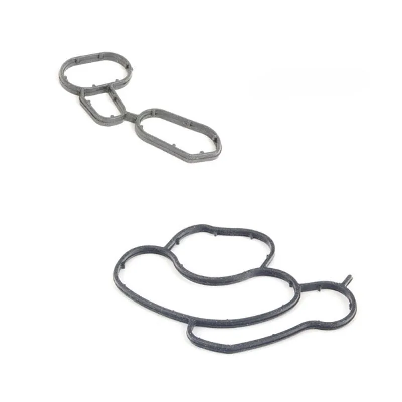 Oil Cooler Filter Housing stand Gasket Seal 11427508971 11427508970 for BMW E46 E90 E81 E87 E84 E60 1 set