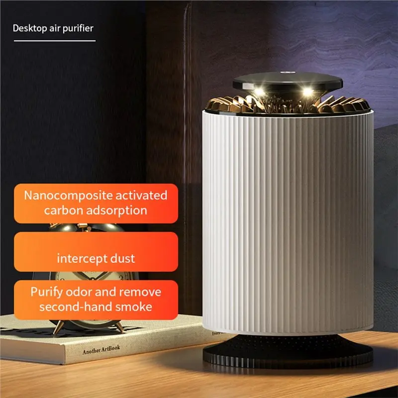 A05G-داخلي سطح المكتب لتنقية الهواء إزالة الدخان الفورمالديهايد المنزلية إزالة الروائح الكريهة الهواء النقي السلبي