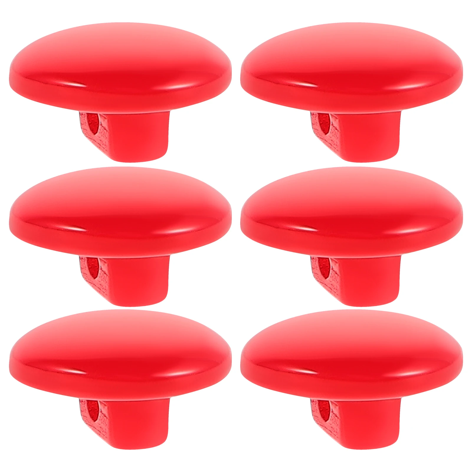 

100pcs Pearlescent Buttons Round Mushroom Head Resin Sewing Decorative Coats Sweaters Women Clothes Crafting Supply