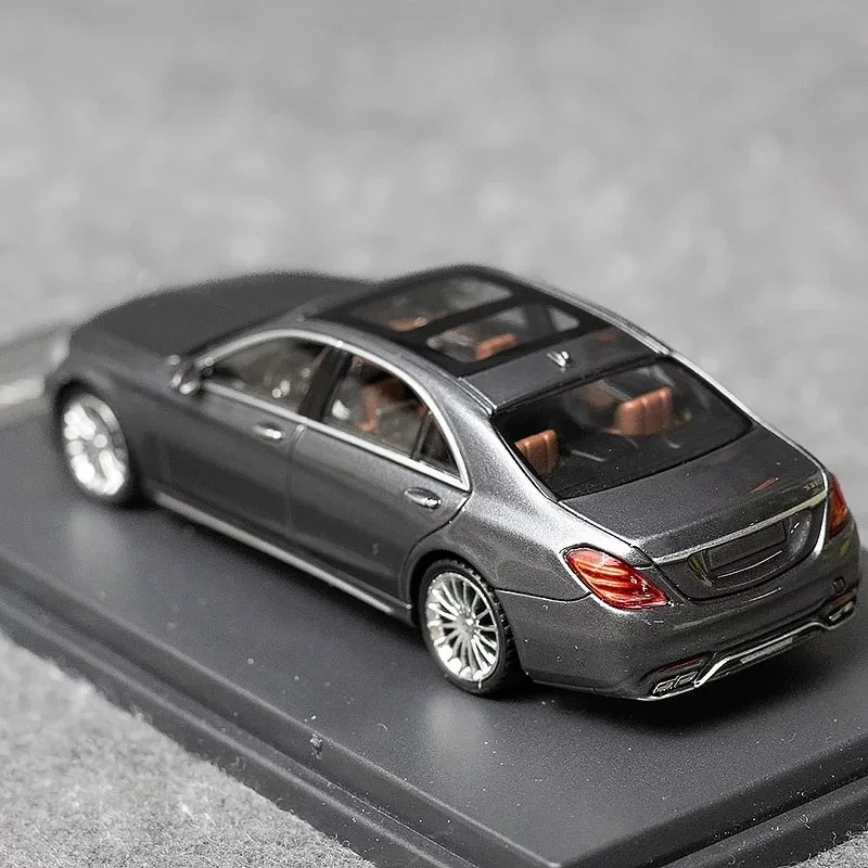 KM 1:64 S65 W222 gegoten verjaardagscadeaus Hobby Display Simulatiecollectie