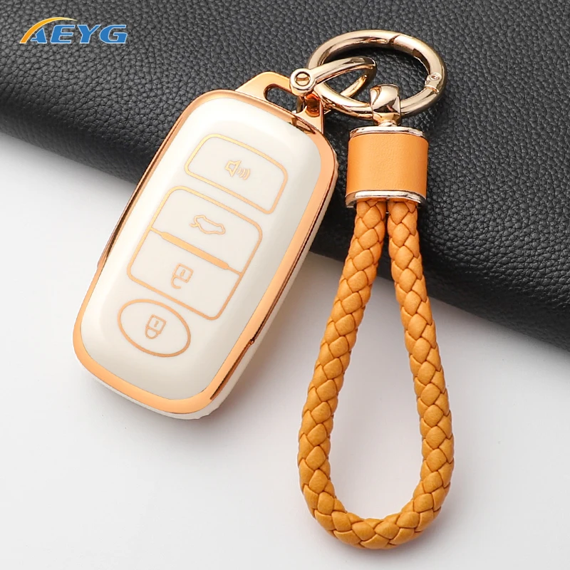 Soft TPU Car Key Cover Case Shell For Toyota Yaris Ativ Raize Veloz Avanza Rush Perodua Daihatsu Malaysia Protector Holder Bag