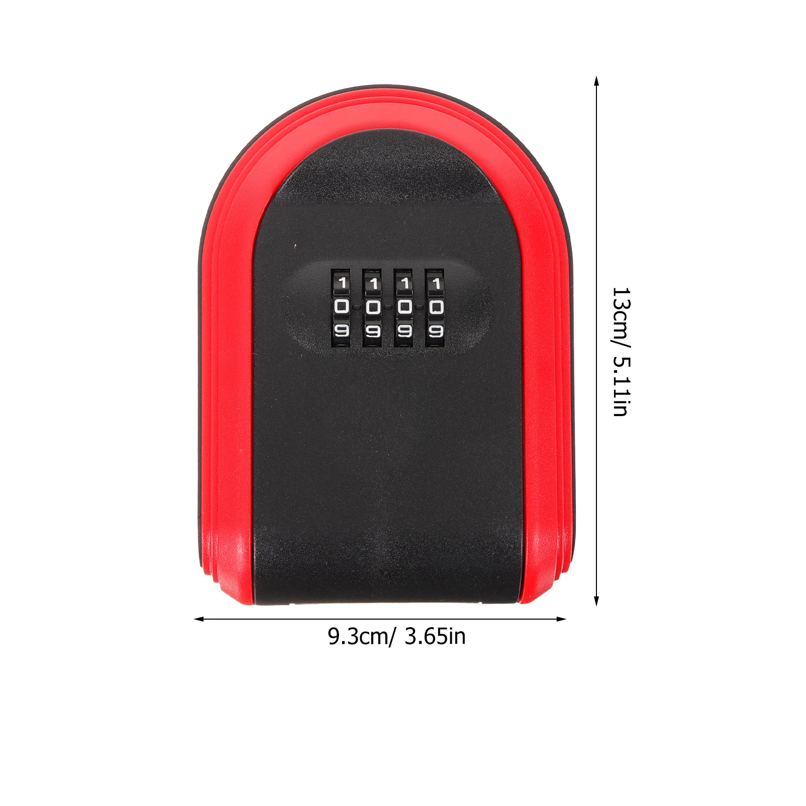 صندوق كلمة المرور ABS البلاستيك جدار جبل في الهواء الطلق مفتاح تخزين اقفال الصناديق لأداة قفل الأمان حامل المفاتيح #2