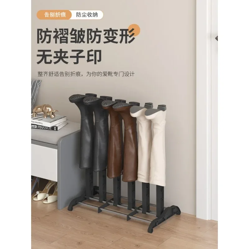 Boots shoe rack High horse boot rack Multi-layer simple new 2026 popular space-saving shoe rack at home door