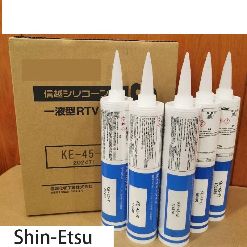 Imagem -06 - Cola de Vidro Shin-etsu 330ml Silicone Japão Ke45-w Ke-45-t Ke-45-b Ke-45-g Ke-45-r