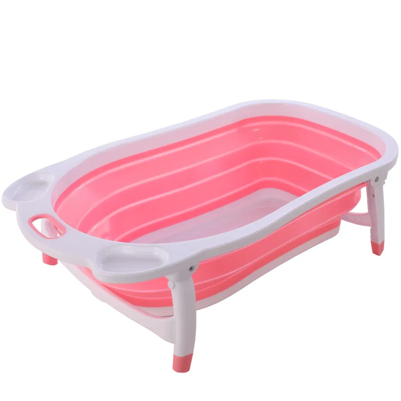 The New Warm, Foldable Baby Tub and Tub Are Large and Thick for Sitting and Lying Children