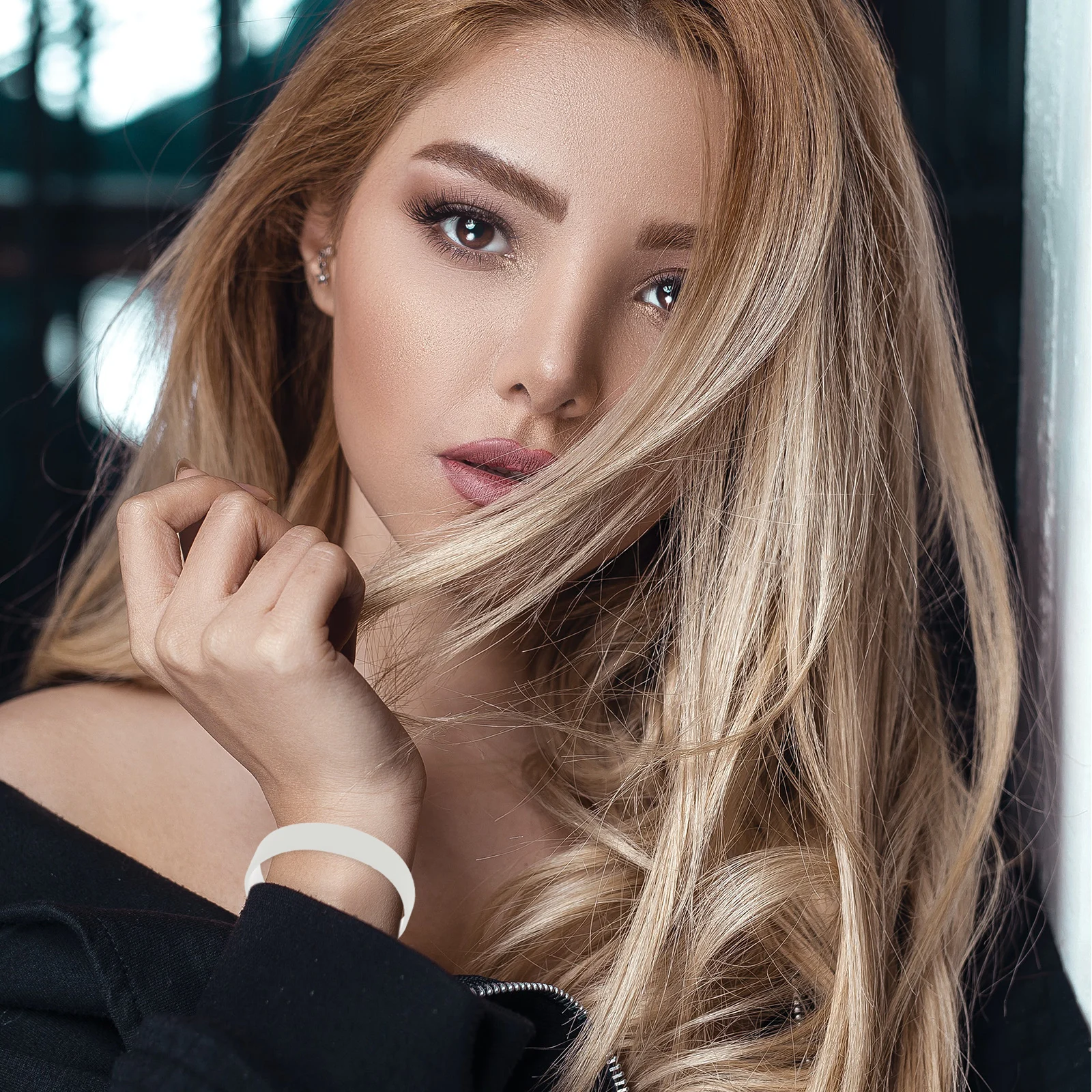 

24 Pcs Silicone Bracelets 202x12x2mm Black White Elastic Decorative DIY Wrist Charm Lightweight Comfortable Outdoor Use Name