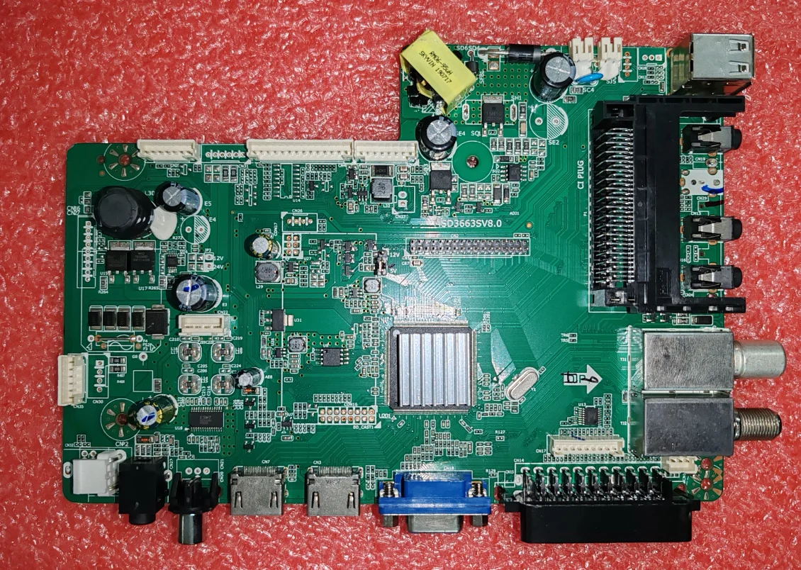 

Free shipping! MSD3663SV8.0 BH-19046 BH-19218 BH-19217 LED TV motherboard tested well 34--42V 240ma