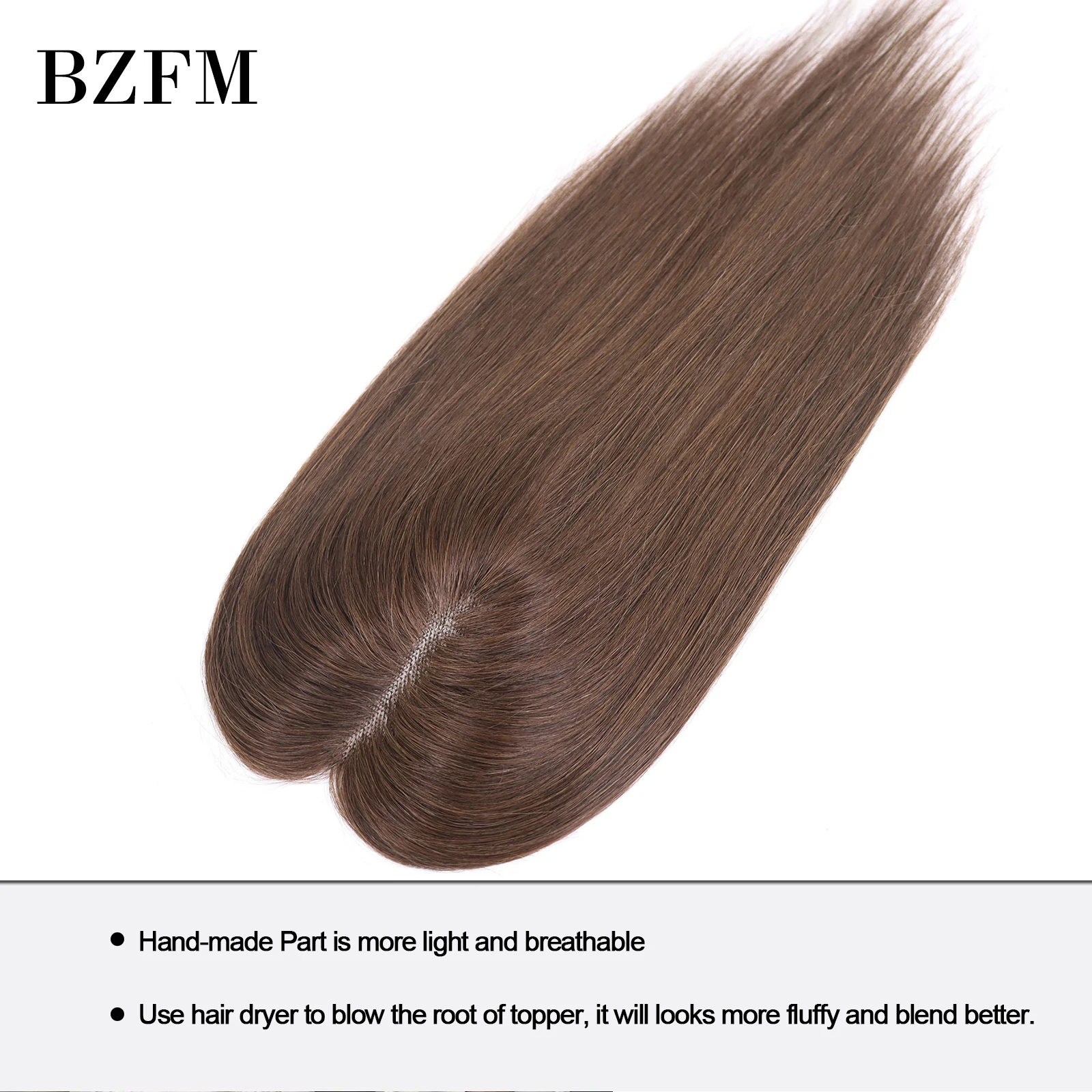 Braune Farben 100% remy europäische Echthaar Topper 14 Zoll Frauen Haar teile Spitze Basis Clip in Topper Haar verlängerung für Frauen