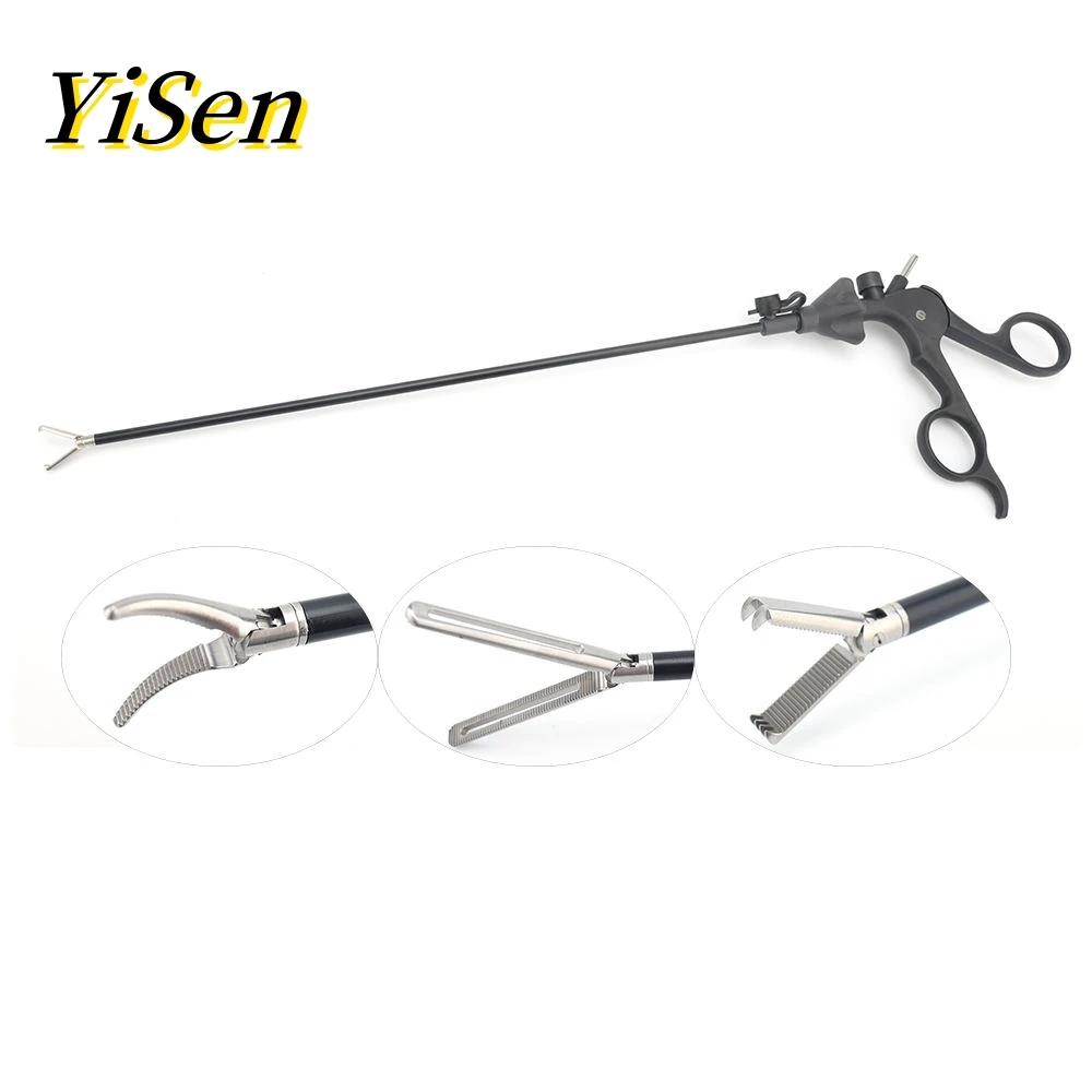 Лапароскопические инструменты, 5 мм, распределитель Мэриленд, изогнутые ножницы, захватывающие щипцы для желчного пузыря, биполярные щипцы