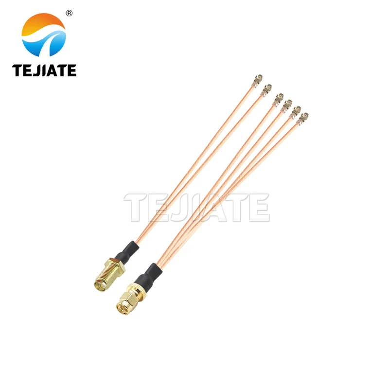 0.1m 1 to 2 SMA to IPEX Splitter RG178 Cable SMA Pigtail U.fl Ipx Female SMA Female male To 3pcs WIFI Antenna Extension Jumper