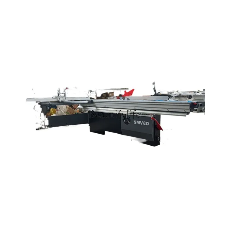 Special precision push table saw type panel saw for woodworking machinery