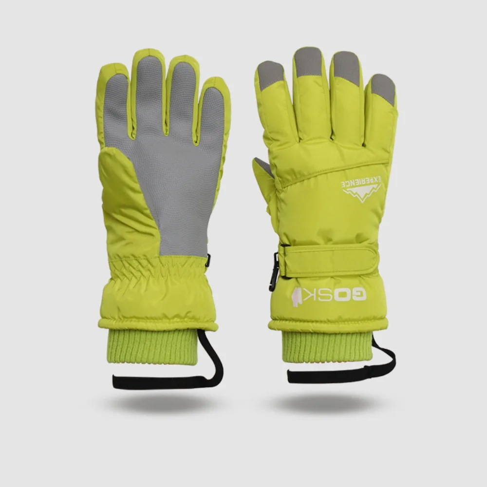 

Elastic Keep Warm Snowboard Gloves Windproof Waterproof Skiing Gloves Thicken Touch Screen Full Finger Mittens Outdooor