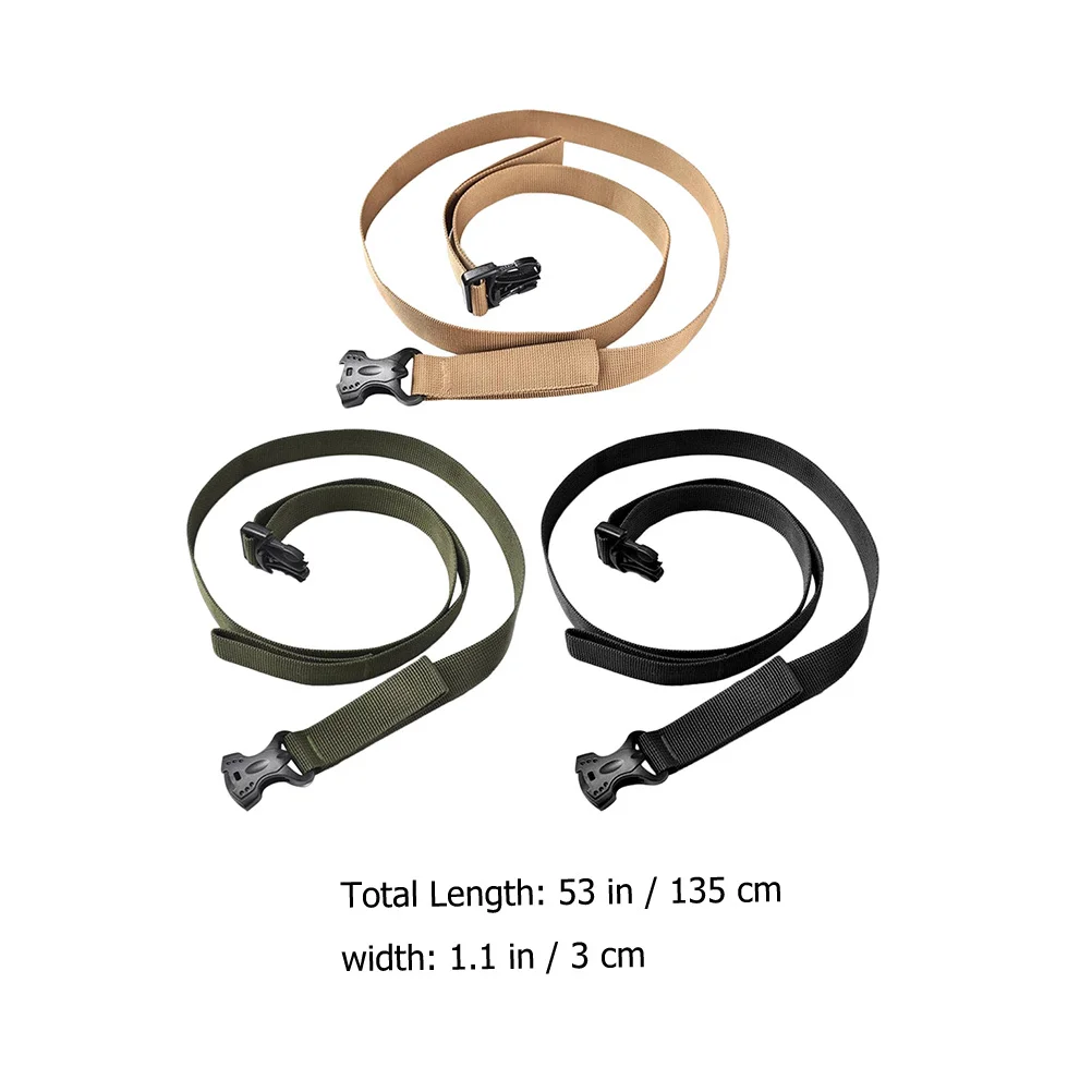 

3Pcs Adjustable Buckle Luggage Packing Straps Outdoor Bundling Belts Canopy Picnic Mat Storage Camping Supplies
