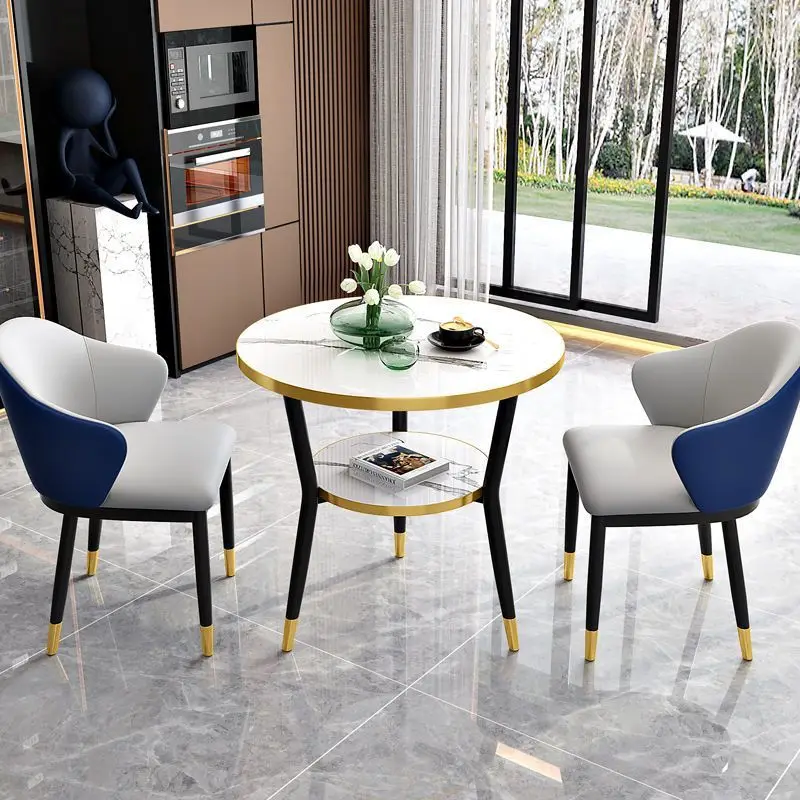 

Marble Round Coffee Table Sets Tea Floor Center Kitchen Luxury Coffee Table Sets Nordic Conjunto De Muebles Modern Furniture