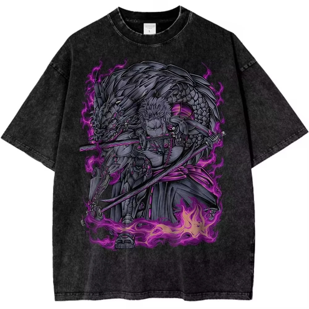 

Official One Piece Merchandise T-Shirt for Men 2026 Summer Cotton Casual Top with Anime Print Streetwear Y2K Unisex
