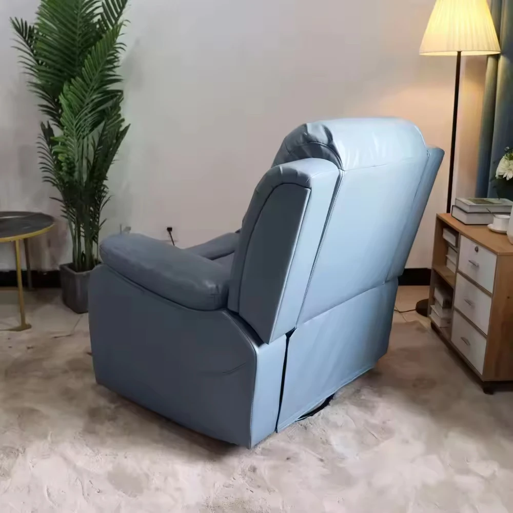 Modern China Multi-Functional Electric Lift Recliner Home Theatre Power Massager Sofa With Fabric Upholstery Wood/Metal Frame