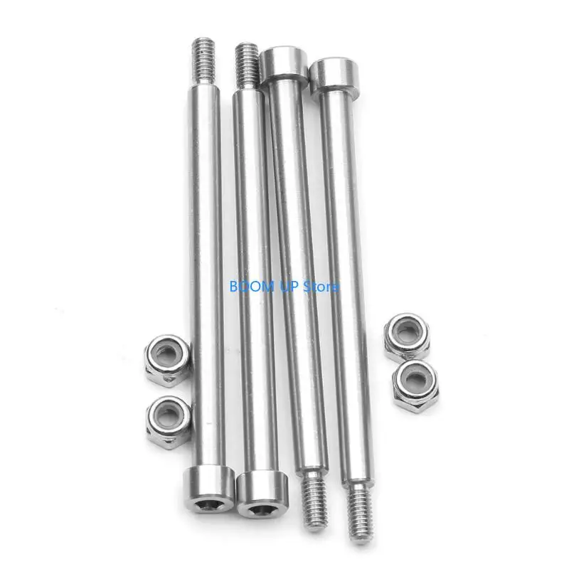 

4Pcs Steel 4x60mm Hinge Pins and Replacement Set for Remote Control Car B46A