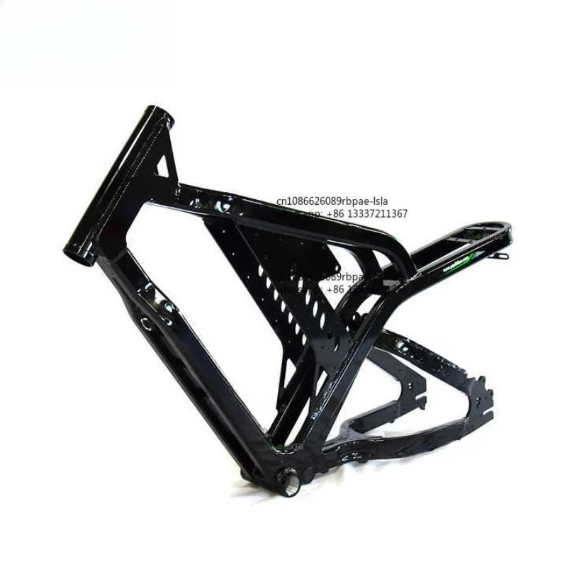 Customization 20inch  Tire DIY Mountain Chopper Bicycle Frame Aluminum Electric Bicycle Kit E-Bike Dirt Frame Parts