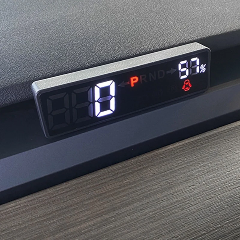 Para Tesla Model 3 Model Y 2021-2023 HUD Head-Up Display Eletrônica Velocímetro Digital Peças de Reposição Do Carro