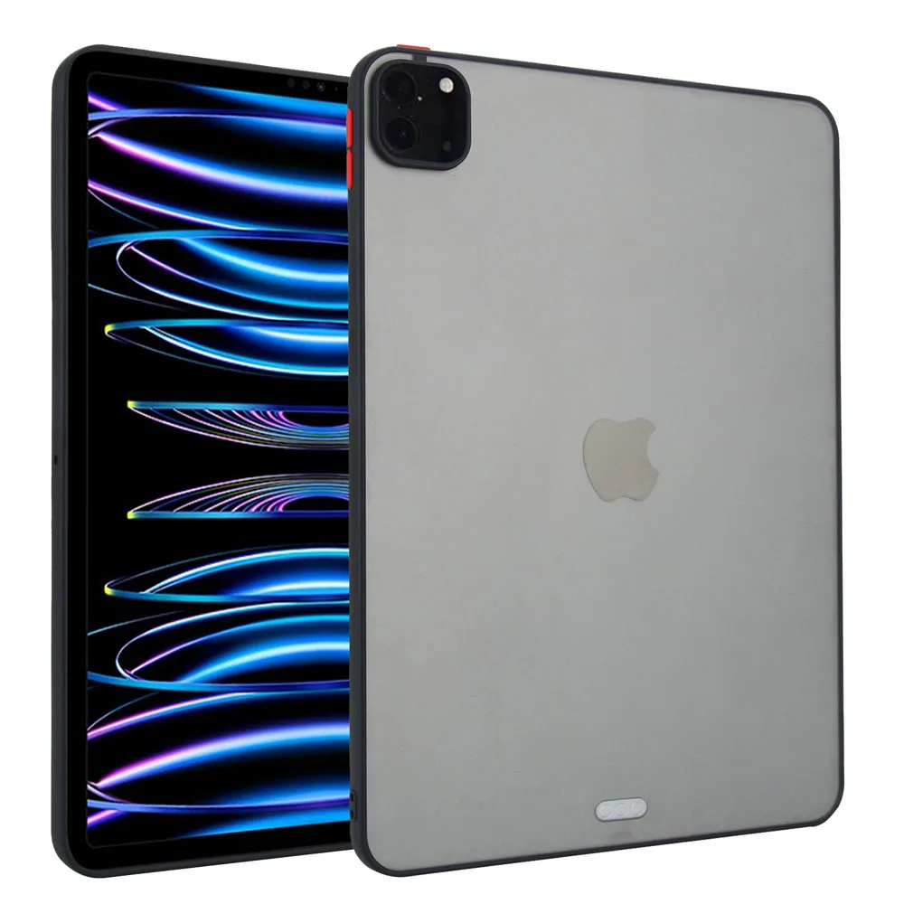 

Для iPad Air 13 M2 M3 2024 2025 Чехол ПК + ТПУ Задняя крышка Двухцветный защитный чехол для iPad Pro13 2024 Pro12.9 2018-2022 Чехол