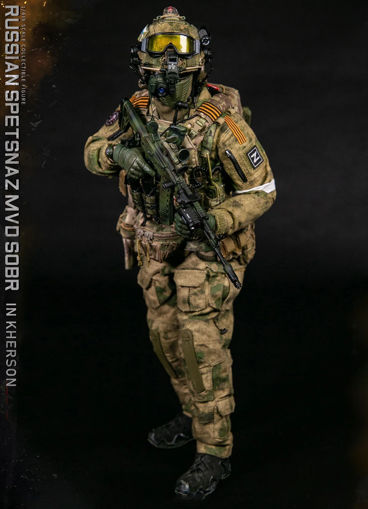 

DAMTOYS DAM78097 1/6 RUSSIAN SPETSNAZ MVD SOBR In Kherson Male Soldier Action figure Doll Full Set Collectible Toy