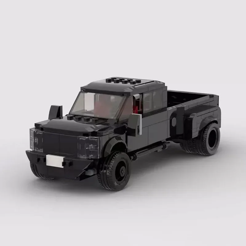 MOC 405PCS F450 Heavy Duty Hoonigan Speed  Pickup Truck Building Blocks City Model Brick Puzzle Toys For Kid Adult Gift