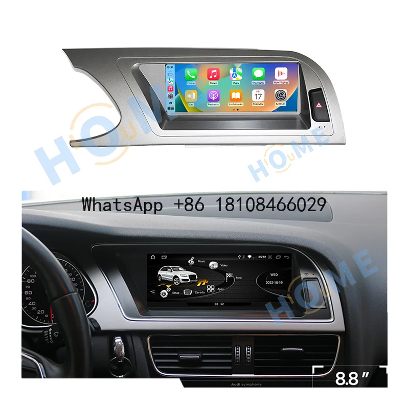 

Factory Price Android 14 8.8" 8Core Auto Radio Wireless Carplay for AUDI A4 2013-2016 Years Car Player Multimedia GPS Navigation