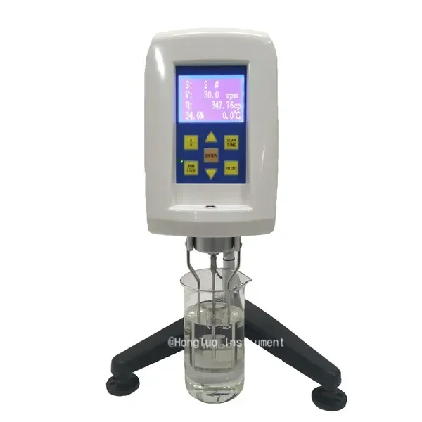 Digital Rotary Viscometer & Viscometer Testing Instrument: Ideal for Various Viscosity Testing Applications