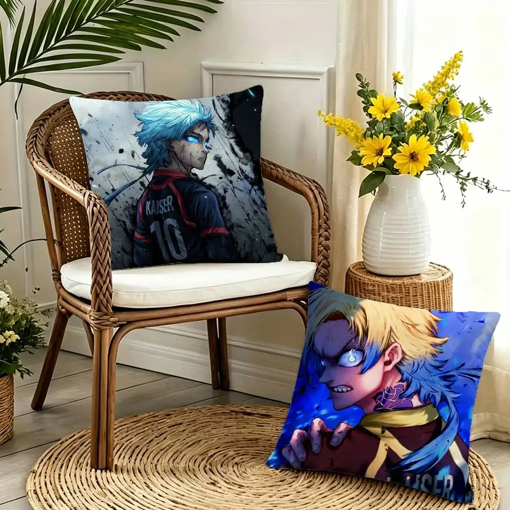 

Kaiser B-Blue L-Lock Pillow Case Cushion Cover Throw Pillow Case For Car Sofa
