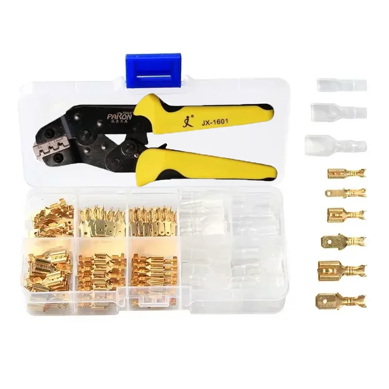 

Terminal Crimping Pliers Wire Crimping Tools Electronics Pressing Connector Terminals Ratchet Crimping Tool SNA-48B(0.25-2.5mm²)