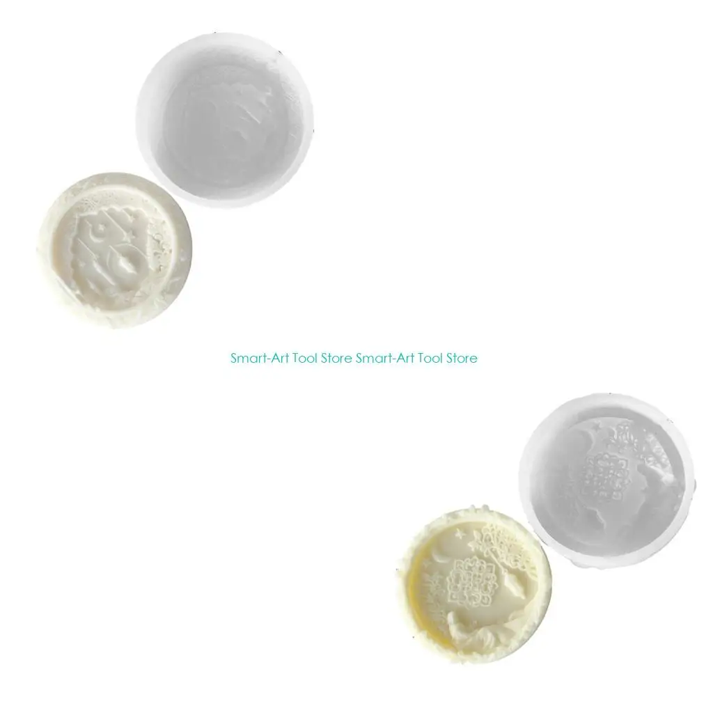 

E1PB Arabic Theme Silicone Making Mold Heat Resistant for Holiday Decoration