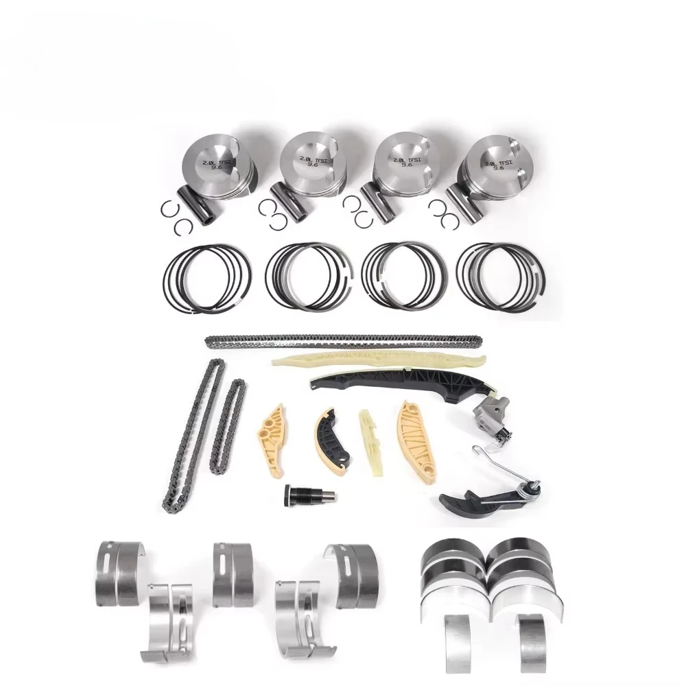 

RACEORLY Timing Chain Piston +0.50 21mm Bearing for VW Audi EA888 2.0T GEN2