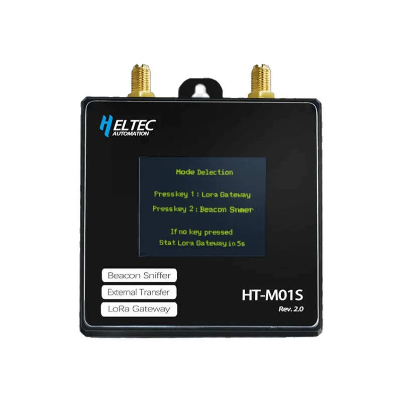 Heltec IOT HT-M01S Шлюз LoRa Поддержка стандарта LoRaWAN ESP32 SX1302 SX1250 Тип C 5 В/PoE 1,8-дюймовый TFT-дисплей Wi-Fi Ethernet
