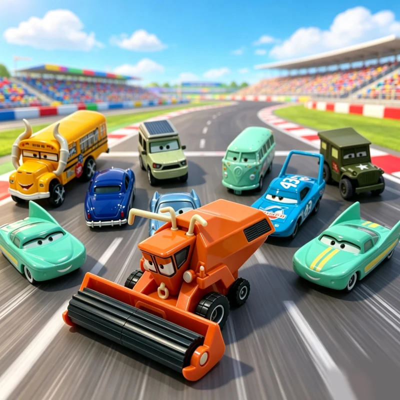 Muchos estilos # Coches de juguete Pixar Cars 2, juguete de Lightning McQueen, Jackson Storm, Mater, Sally, Sheriff, modelo de coche de juguete a escala 1:55, regalo de cumpleaños
