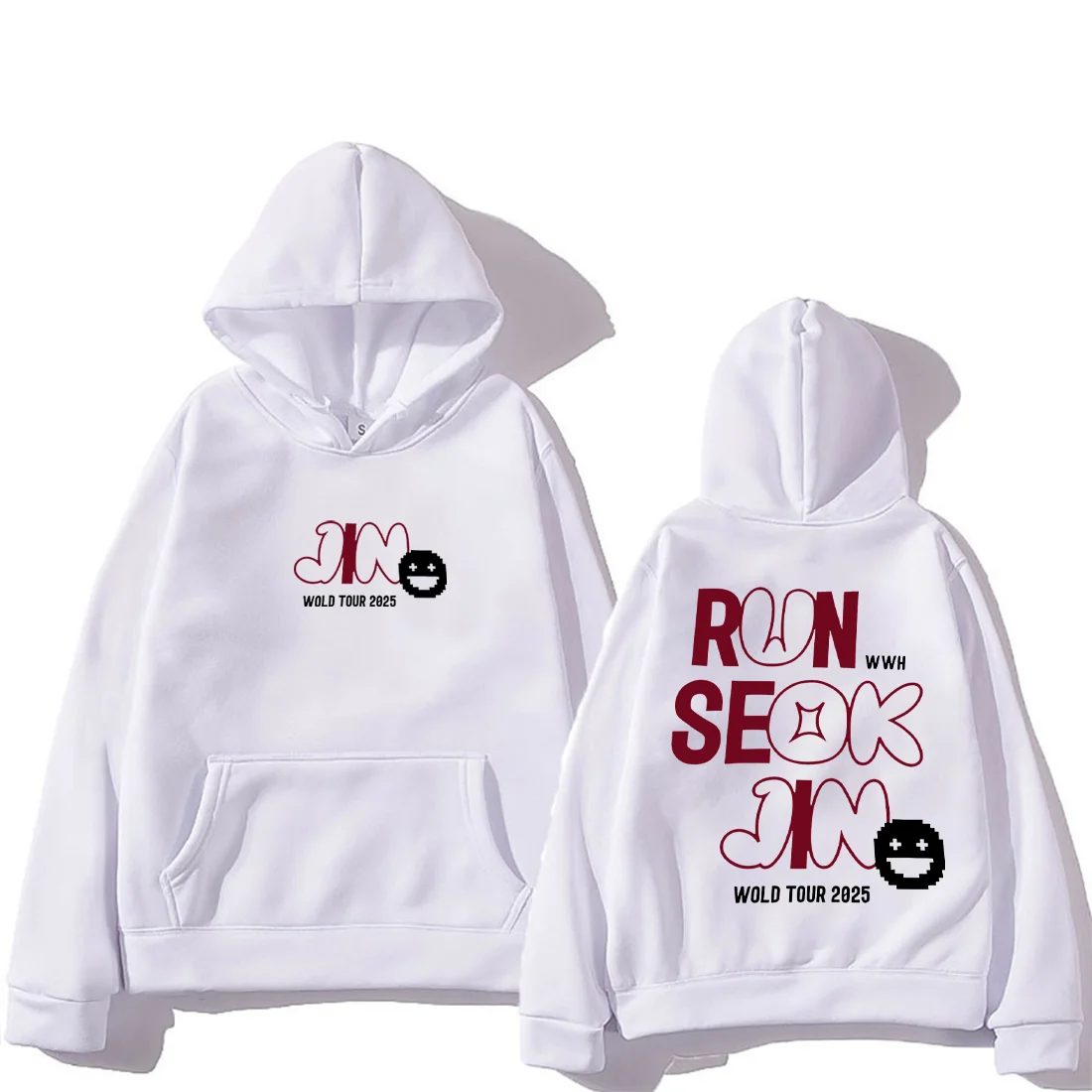 

Jin Runseokjin World Tour 2025 Graphics Hoodie Men Women's Kpop Korean Fashion Sweatshirts harajuku Long Sleeve funny clothes