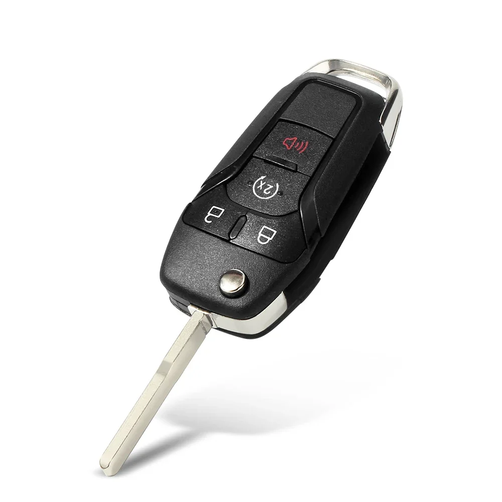 Car Key Case Shell For Ford F150 F250 F350 Explorer Ranger KA Fiesta Mondeo Focus Everest Edge Kuga Escort HU101 Blade
