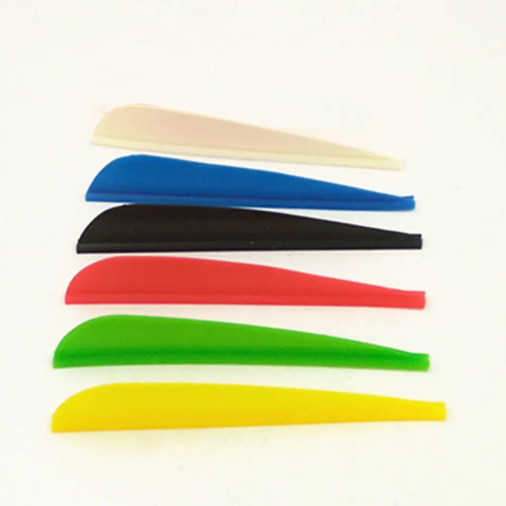 

30Pcs Fletching Vanes Arrow Fletching Wing for Archery Bows 3D Target Hunting Greater Arrow Control Easy Shaft Adhesion
