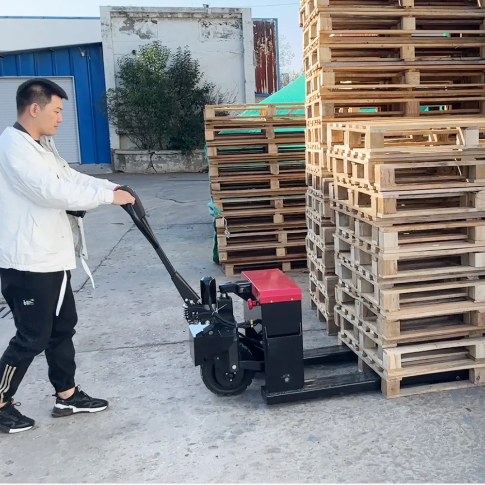 

Free Shipping Ce 2T 3T 5T All Terrain Lifter Battery Semi Electric Pallet Jacks Forklift Manual Pallet Truck