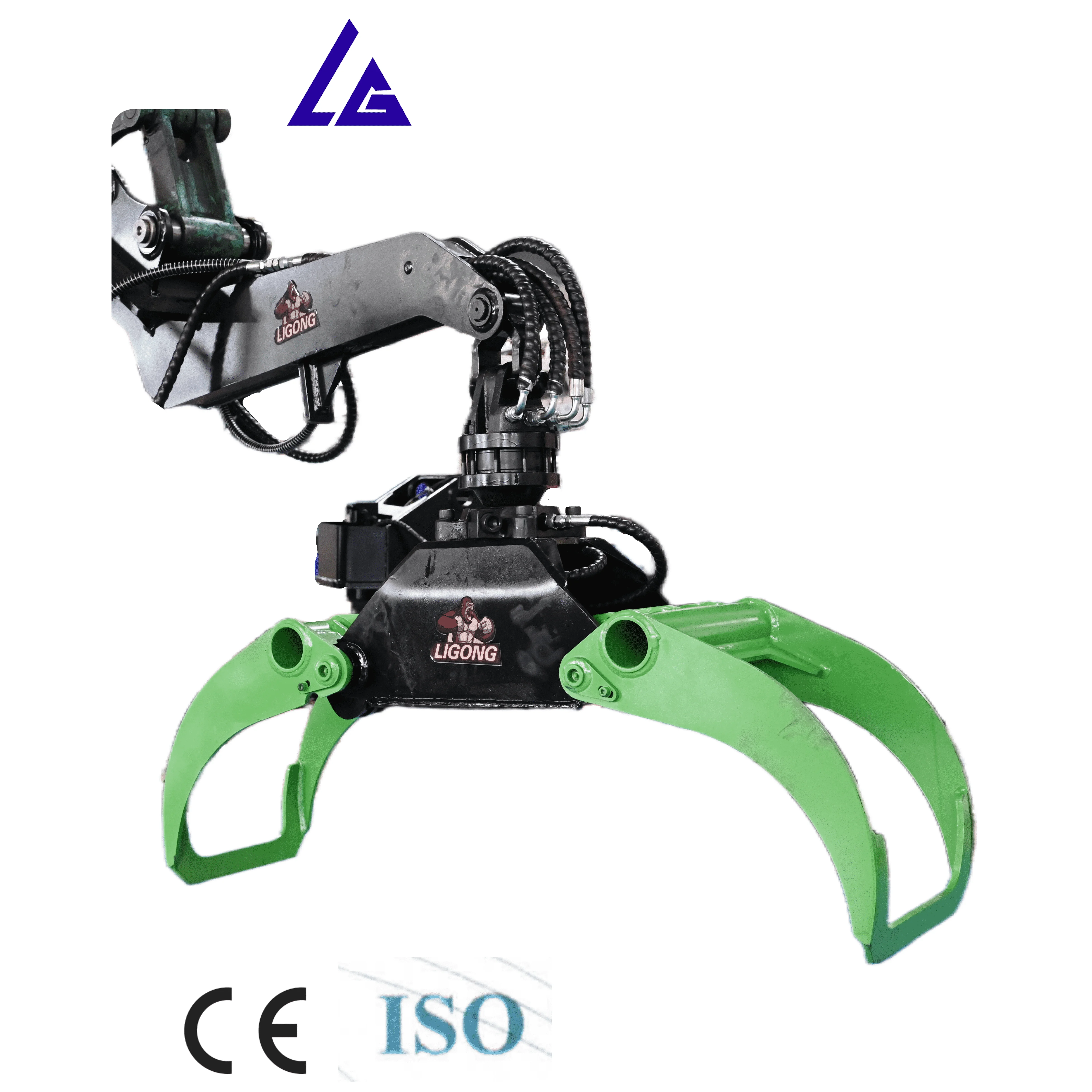 

2025 NEW Hydraulic Rotating Log Grab Light-Duty Grapple Suit for 3-5Ton Excavators