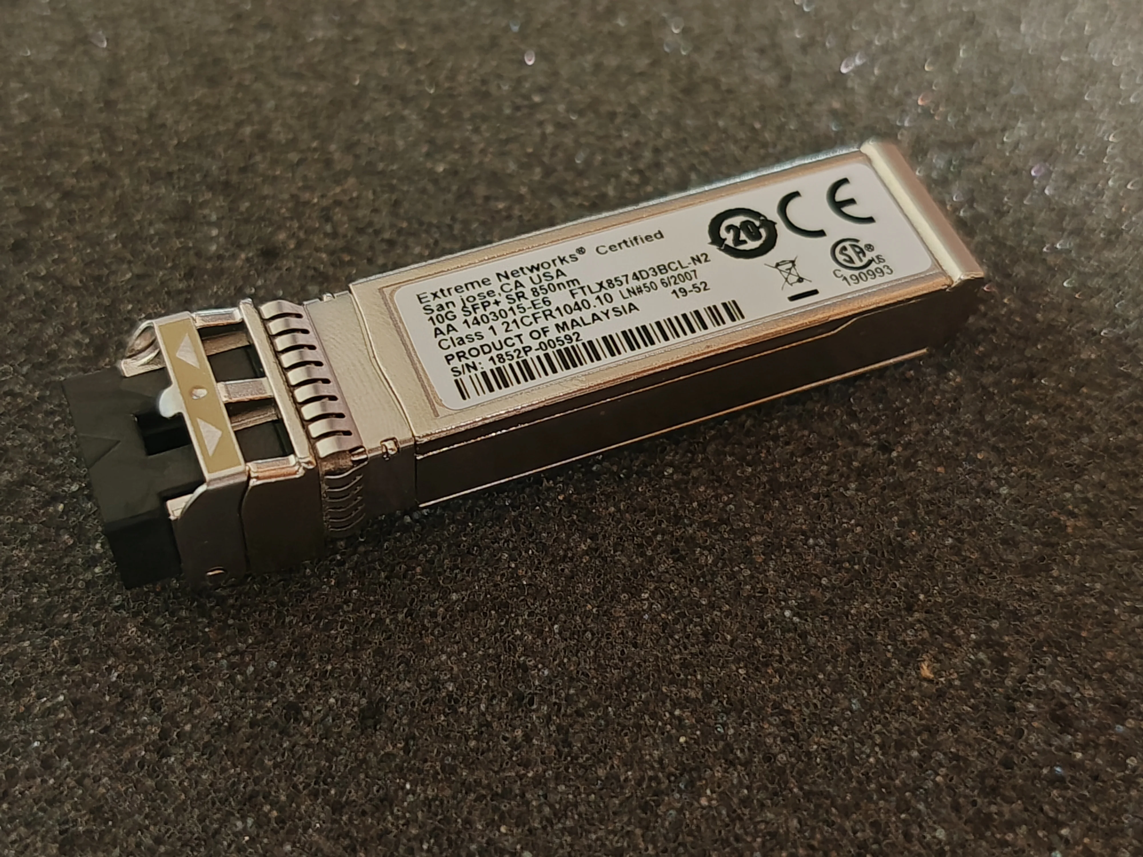 1pcs-aa1403015-e6-extreme-networks-10g-sfp-sr-850nm-ftlx8574d3bcl-n2-extreme-networks-transceiver-sfp-10gb