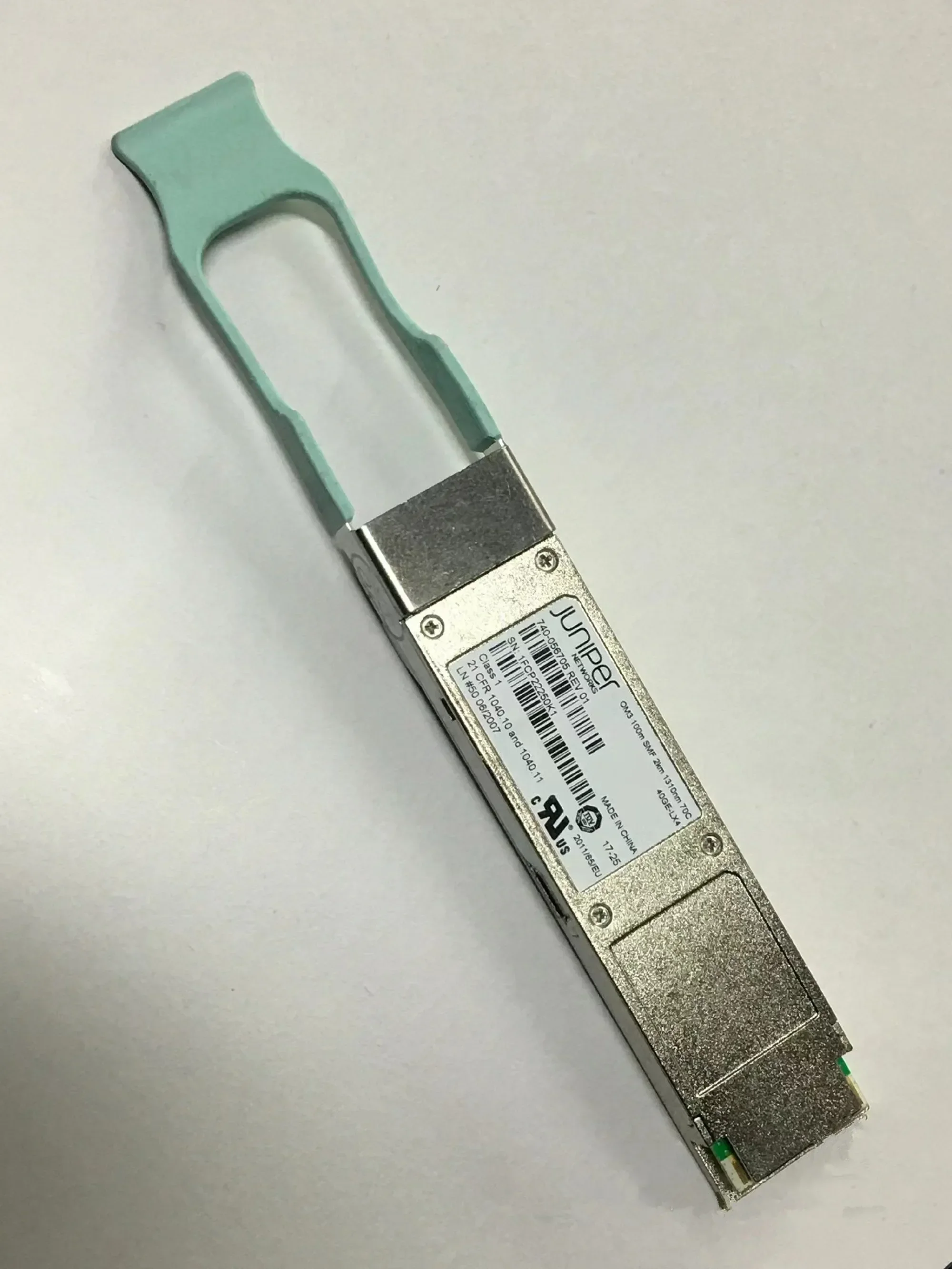 Juniper QSFP 2KM 40G Optical Switch 40GE-LX4 740-056705 LC Interface OM3 100m SMF 2KM 1310nm Fiber Module 40GB QSFP LC
