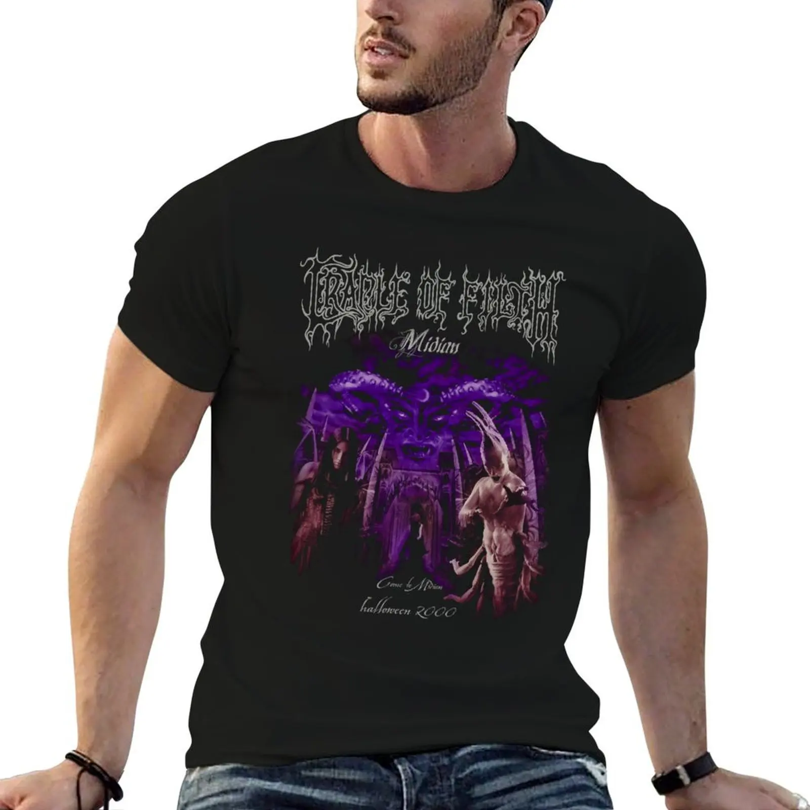 Vintage Retro Cradle Of Filth Special Present Gifts Best Men T-Shirt vintage graphic tee man clothes mens t shirts top quality