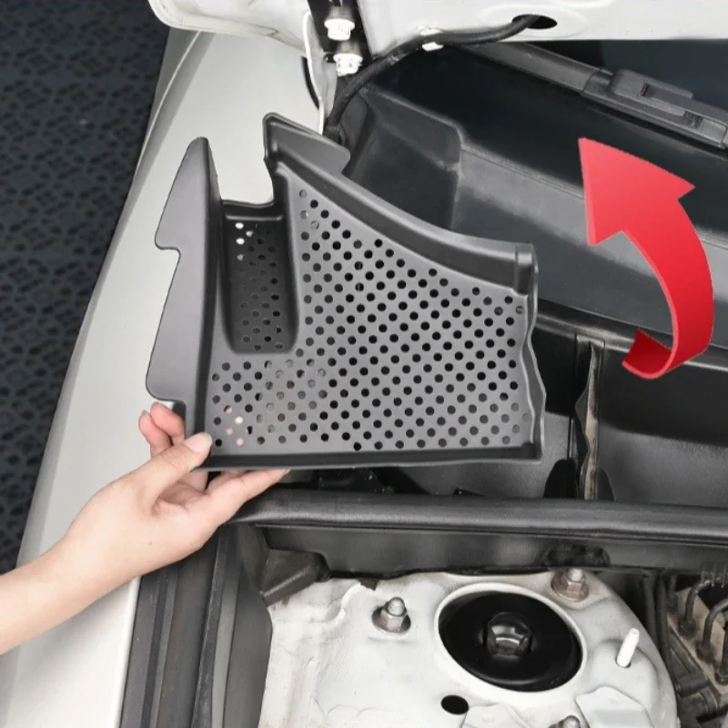 For Toyota RAV4 XA50 2020-2025 Front Hood Cover Engine Compartment Filter Sink Net Protector Modification Accessories