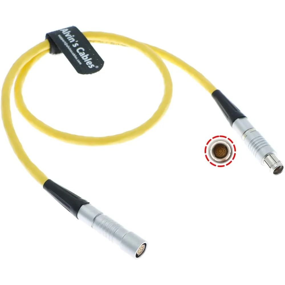 

Alvin's Cables Fischer 8 Pin Male to 8 Pin Female Extension Cable for Phantom VEO-S| UHS| T-Series| v2640 Onyx| Flex4K Camera