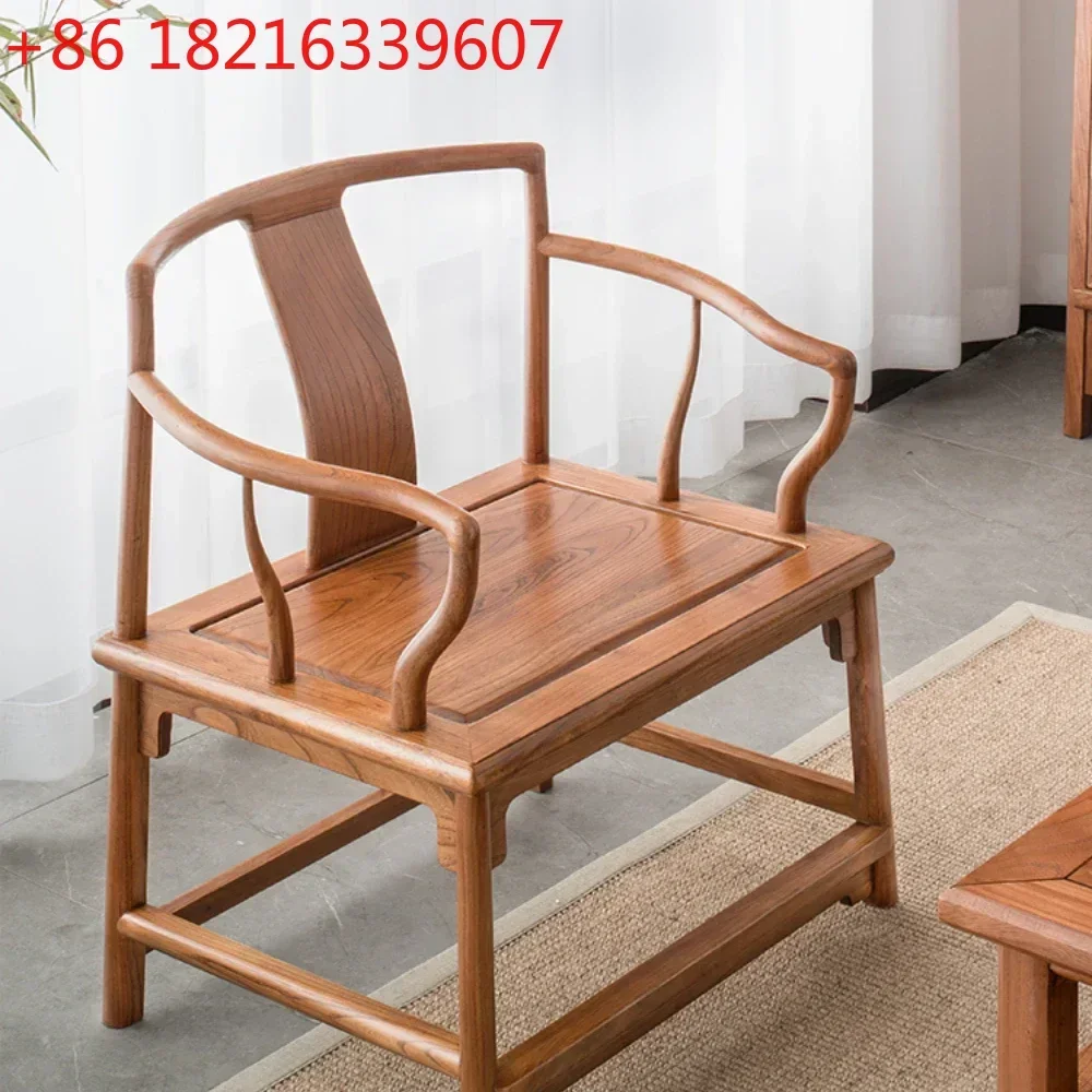 Rosewood Armchair Palace Chair Old Elm Zen round-Backed Armchair Sofa