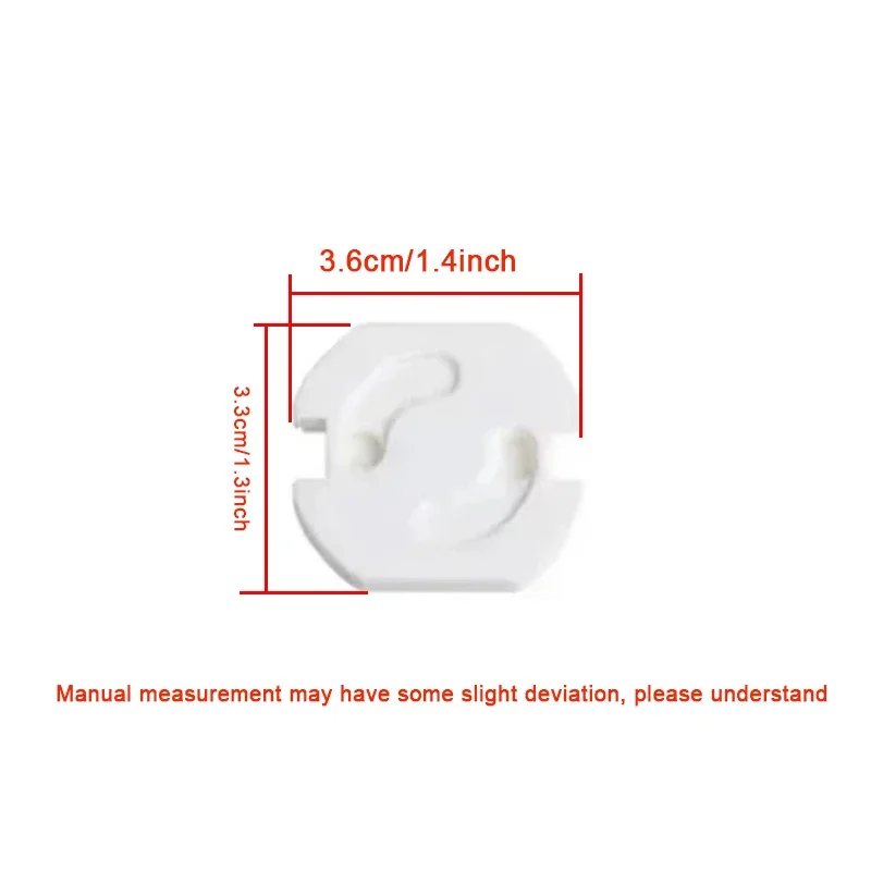 1-10pcs Baby Safety Electrical Security Plastic Safe Lock Cove Socket Protection Electric Shock Hole Children Care outlet cover
