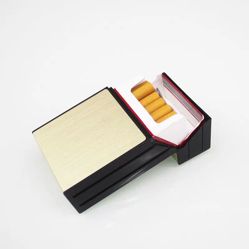 FOCUS Upgrade Version Cigarette case holder 20pcs Cigarette Capacity Cigaret Box Smoking Accessary And card box Gift for Men