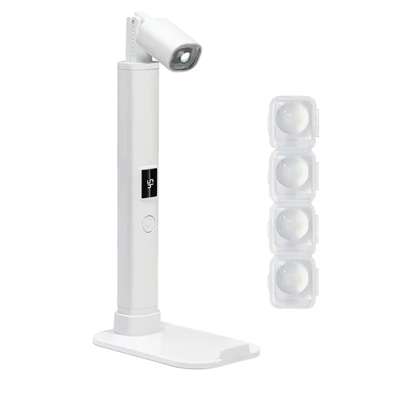 AA20-Mini UV LEDネイルランプ ポータブルUV LEDネイルランプ LEDネイルドライヤー スタンドランプ ネイル乾燥ランプ プロ用紫外線ネイルライト