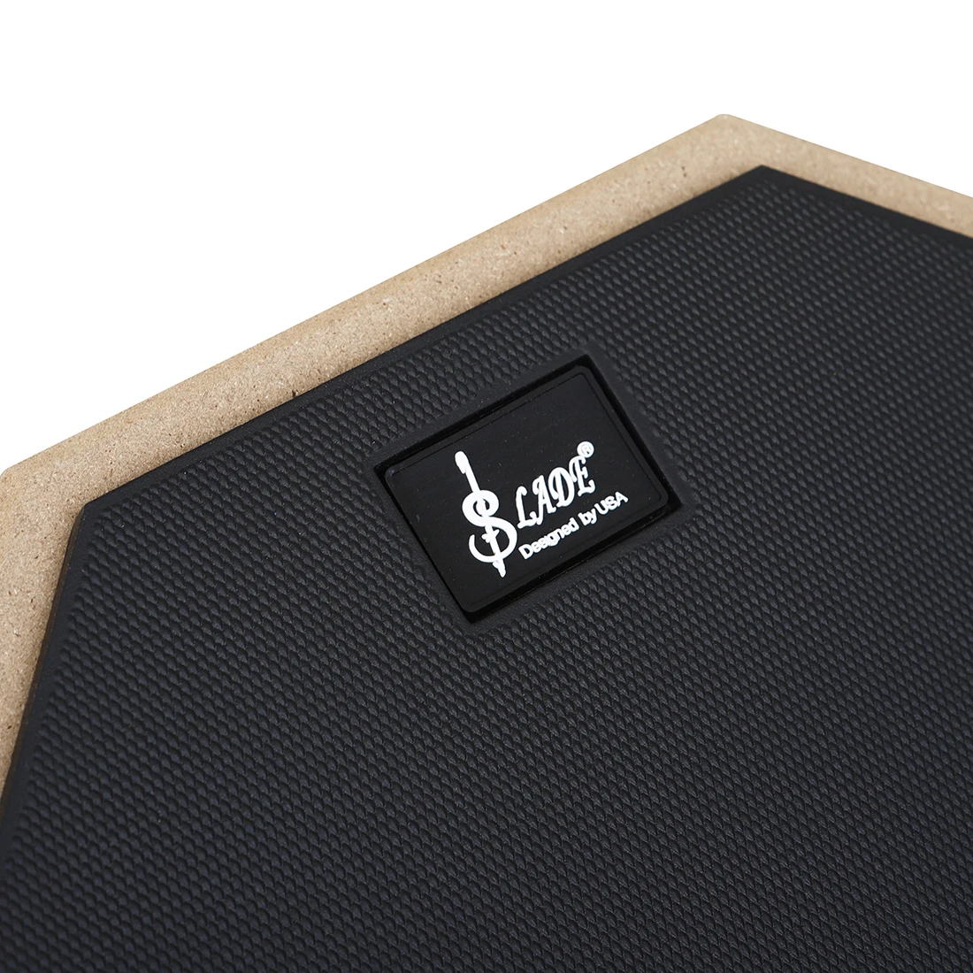 슬레이드 12인치 드럼 연습 패드 무소음 드럼 패드 나무 고무 덤 드럼 음소거 패드 재즈 드럼 연습 초보자용